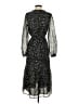Ann Taylor LOFT 100% Polyester Black Cocktail Dress Size XS - photo 2