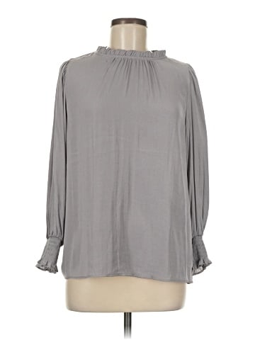 Maison d' Amelie Long Sleeve Blouse (view 1)