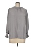 Maison d' Amelie 100% Polyester Gray Long Sleeve Blouse Size M - photo 1