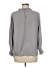 Maison d' Amelie 100% Polyester Gray Long Sleeve Blouse Size M - photo 2