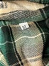 Unbranded Plaid Green Long Sleeve Blouse Size M - photo 7