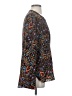 Tolani Black Long Sleeve Blouse Size S - photo 4