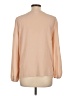 Esley 100% Polyester Tan Long Sleeve Blouse Size L - photo 2