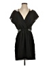 BCBGeneration 100% Polyester Solid Black Cocktail Dress Size S - photo 1