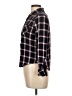Rails 100% Rayon Plaid Black Long Sleeve Button-Down Shirt Size L - photo 5