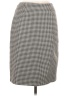 Lloyd Houndstooth Gray Casual Skirt Size 8 - photo 1