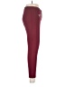IMAN Burgundy Active Pants Size 6S - photo 4