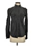Zara Gray Long Sleeve Button-Down Shirt Size XS - photo 1
