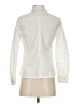 Basic House 100% Cotton Ivory White Long Sleeve Blouse Size XS - photo 2