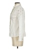 Basic House 100% Cotton Ivory White Long Sleeve Blouse Size XS - photo 5