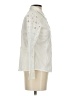 Basic House 100% Cotton Ivory White Long Sleeve Blouse Size XS - photo 4