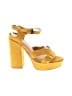 Torrid Yellow Sandals Size 7 (wide) - photo 1