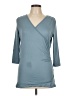 Doublju Teal 3/4 Sleeve Top Size L - photo 1