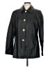 Dennis by Dennis Basso 100% Polyurethane Black Coat Size M - photo 1