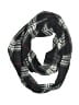 V.Fraas 100% Acrylic Plaid Black Scarf One size - photo 1