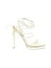 RAYE Ivory Gold Sandals Size 8 - photo 1