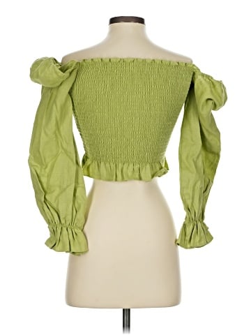 Reformation 3/4 Sleeve Blouse (view 2)
