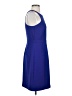 J.Crew 100% Polyester Solid Blue Cocktail Dress Size 4 - photo 4