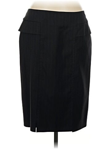 Yves Saint Laurent Rive Gauche Wool Skirt (view 1)