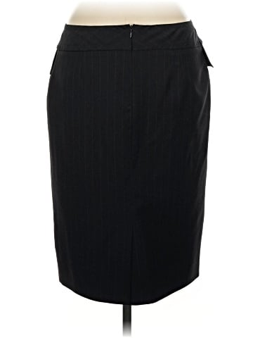 Yves Saint Laurent Rive Gauche Wool Skirt (view 2)