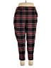Cato Plaid Red Casual Pants Size 18W - photo 1
