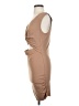 Open Edit Solid Tan Cocktail Dress Size S - photo 5