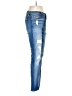 7 For All Mankind Hearts Blue Jeans Size 26 waist - photo 4