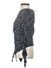 Zara Gray Long Sleeve Blouse Size XS - photo 5