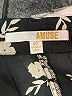 Amuse Society 100% Modal Floral Black Casual Pants Size 27 waist - photo 7
