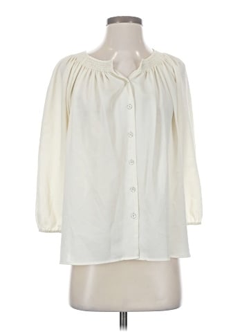 Kensie 3/4 Sleeve Blouse (view 1)