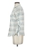 Columbia Stripes Blue 3/4 Sleeve Button-Down Shirt Size S - photo 5