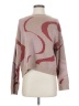 Le Lis 100% Polyester Print Pink Pullover Sweater Size XS - photo 1
