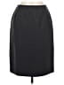 Kasper A.S.L. 100% Polyester Solid Black Casual Skirt Size 6 (petite) - photo 1