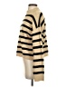 MNG Stripes Gold Pullover Sweater Size S - photo 5