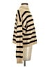 MNG Stripes Gold Pullover Sweater Size S - photo 4