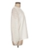 Fashion 100% Polyester Ivory Long Sleeve Blouse Size M - photo 4