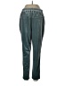 Just Fab 100% Polyester Teal Casual Pants Size L - photo 2