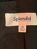 Splendid 100% Polyester Black Coat Size XS - photo 6