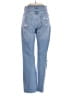Zara Stripes Blue Jeans Size 0 - photo 2