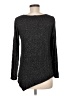 Green Envelope Metallic Gray Pullover Sweater Size M - photo 2