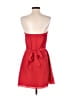Express Solid Red Casual Dress Size XS - photo 2