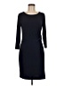 AGB Solid Black Casual Dress Size M - photo 1