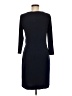 AGB Solid Black Casual Dress Size M - photo 2