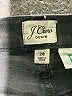 J.Crew Stripes Black Jeans Size 28 waist - photo 7