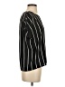 Shein 100% Polyester Stripes Black Short Sleeve T-Shirt Size S - photo 4