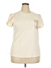 Unbranded Ivory Short Sleeve Top Size XL - photo 1