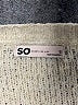 SO Metallic Tan Pullover Sweater Size S - photo 7