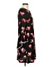 MSK Floral Black Cocktail Dress Size S - photo 4