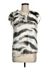 Haver + Blair 100% Polyester Gray Short Sleeve Blouse Size M - photo 1
