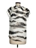 Haver + Blair 100% Polyester Gray Short Sleeve Blouse Size M - photo 2